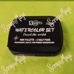 13Arts Mini watercolor set - Travel the world