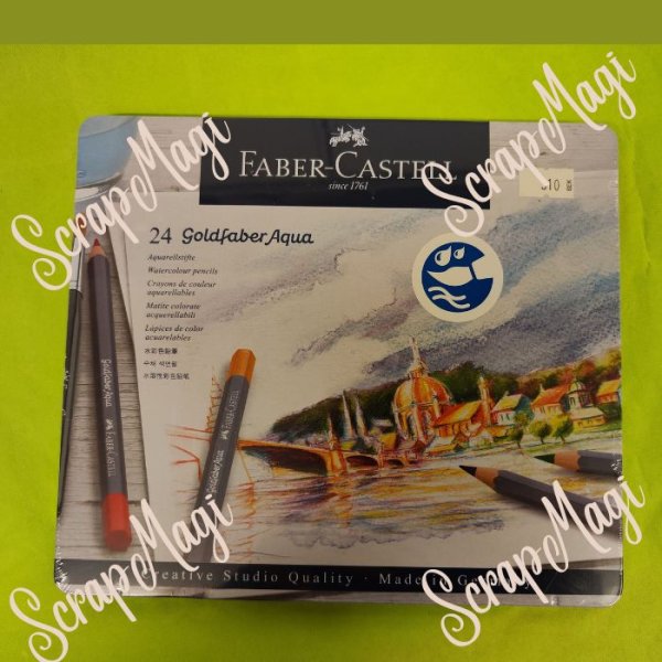 Faber-Castell - Goldfaber Aqua - 24 st vattenfärgspennor