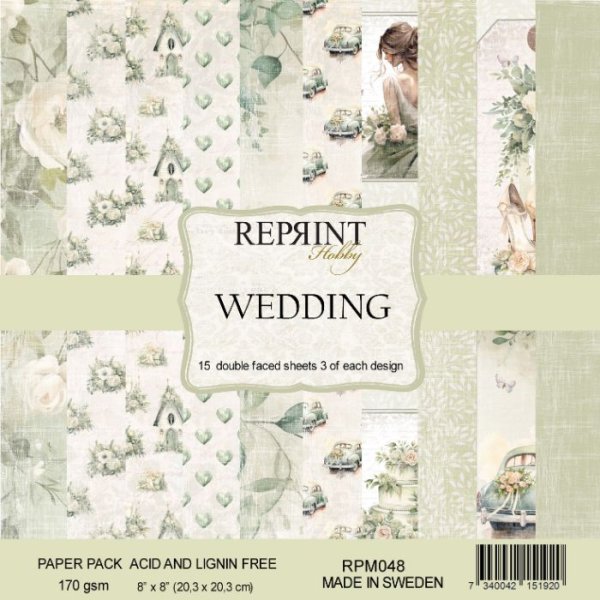 Reprint - Wedding Collection pack - 8x8